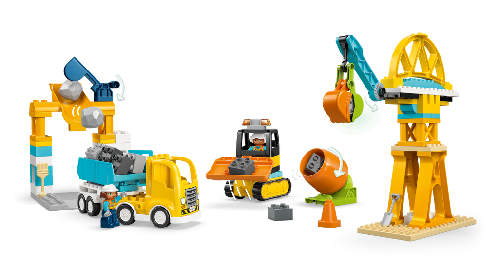 LEGO DUPLO 3-in-1 Construction Site and Vehicles | 10476