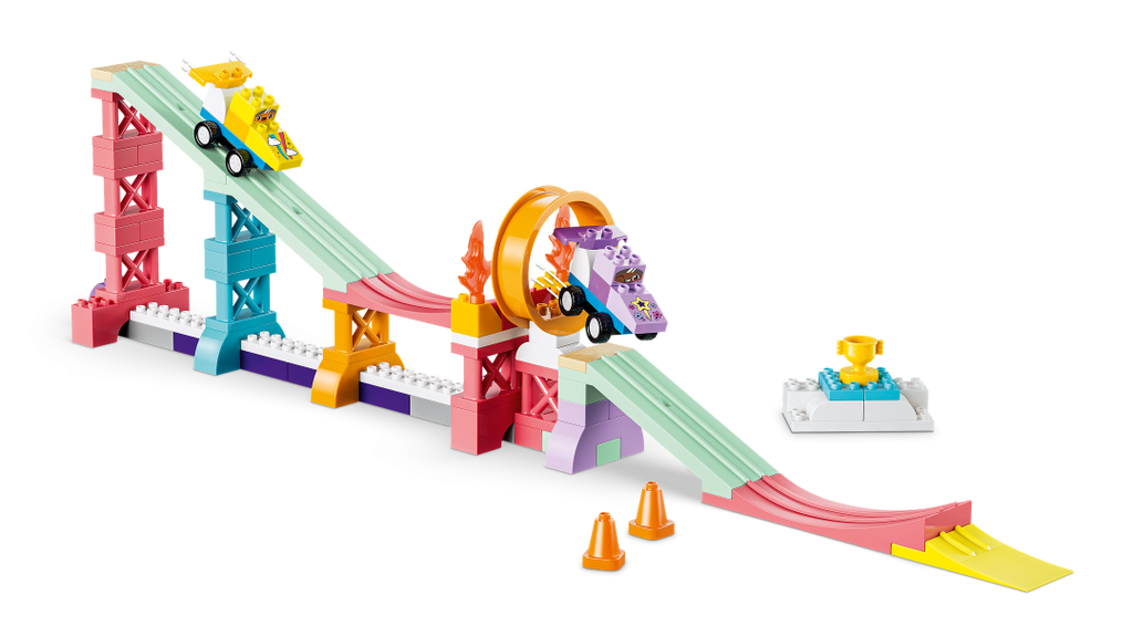 LEGO DUPLO 3-in-1 Creative Ramps with Vehicles | 10478