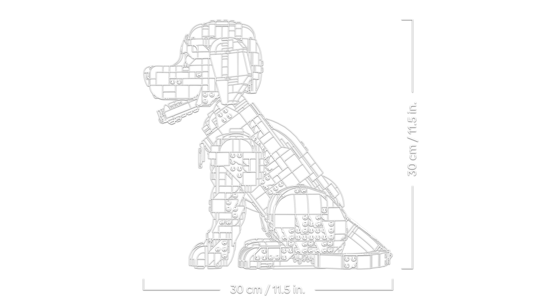 LEGO Icons Golden Retriever Puppy | 11384