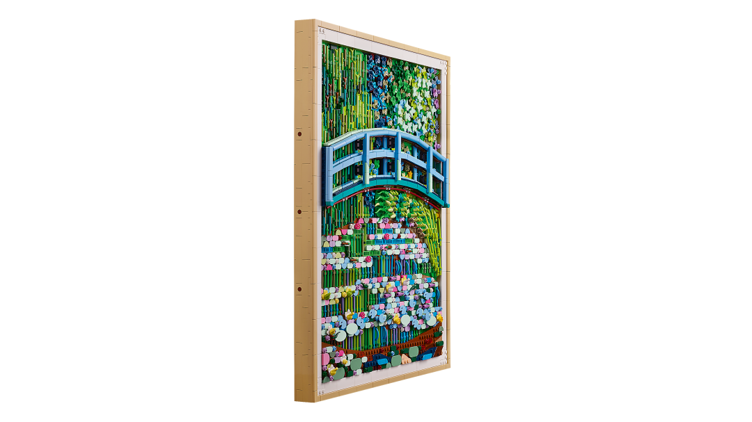 LEGO Art Claude Monet – Bridge over a Pond of Water Lilies | 31220
