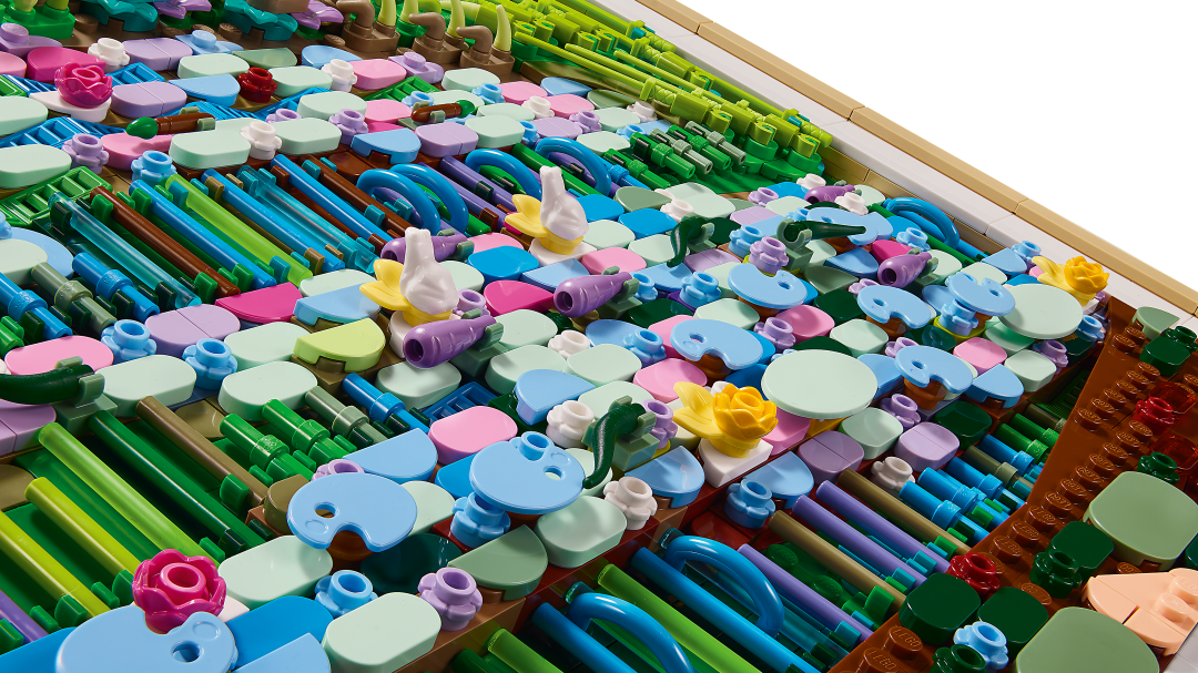 LEGO Art Claude Monet – Bridge over a Pond of Water Lilies | 31220