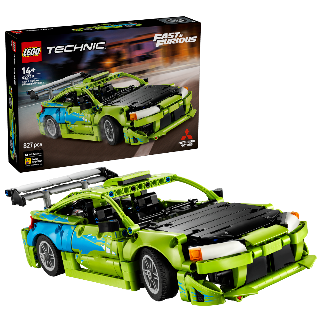 LEGO Technic Fast and Furious Mitsubishi Eclipse Car | 42229