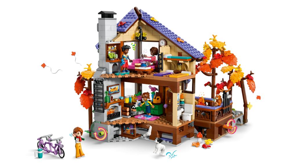 LEGO Friends Cozy Fall Forest Cabin | 42705