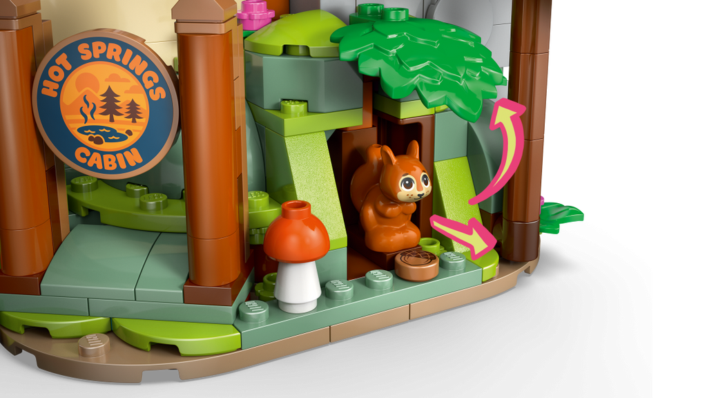 LEGO Friends Cozy Fall Forest Cabin | 42705