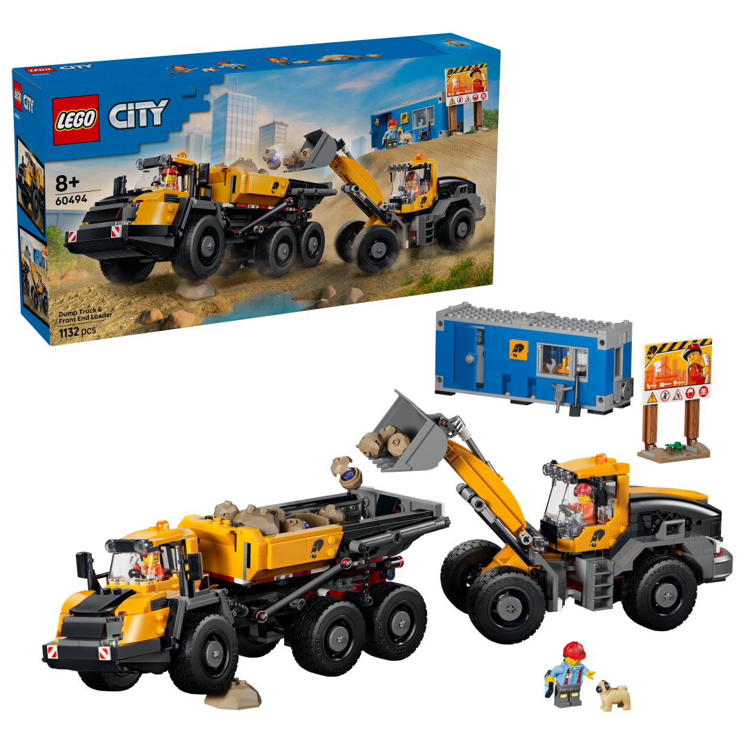 LEGO City Dump Truck & Front End Loader | 60494