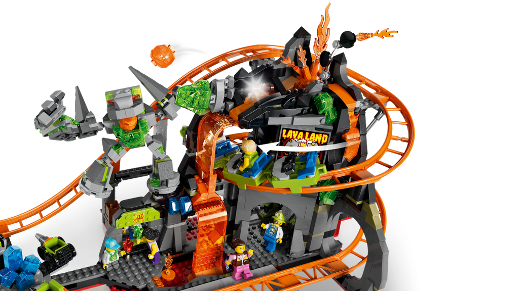 LEGO City Lava Land Roller Coaster Park | 60501