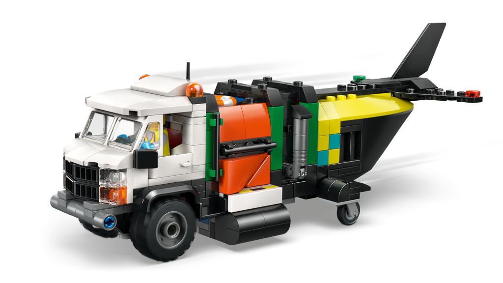 LEGO City Airplane, Service Truck & Hovercraft Remix | 60505