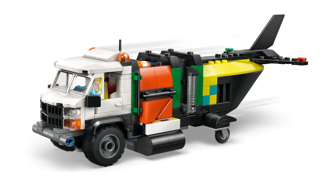LEGO City Airplane, Service Truck & Hovercraft Remix | 60505