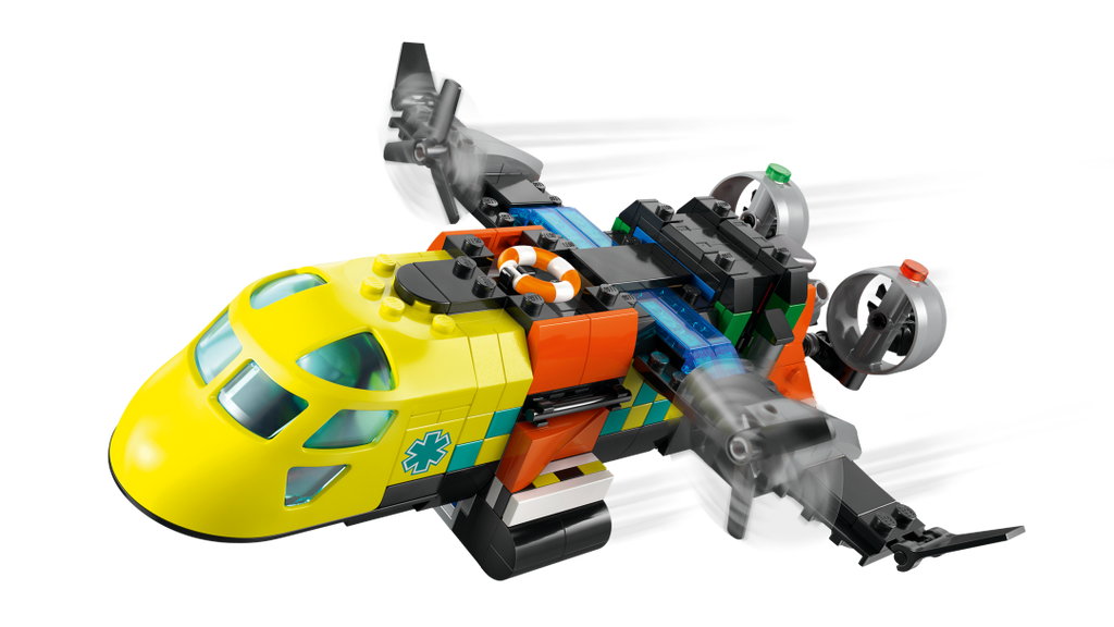 LEGO City Airplane, Service Truck & Hovercraft Remix | 60505