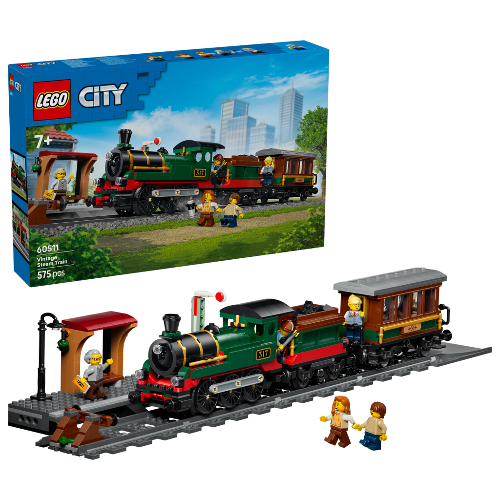 LEGO City Vintage Steam Train | 60511