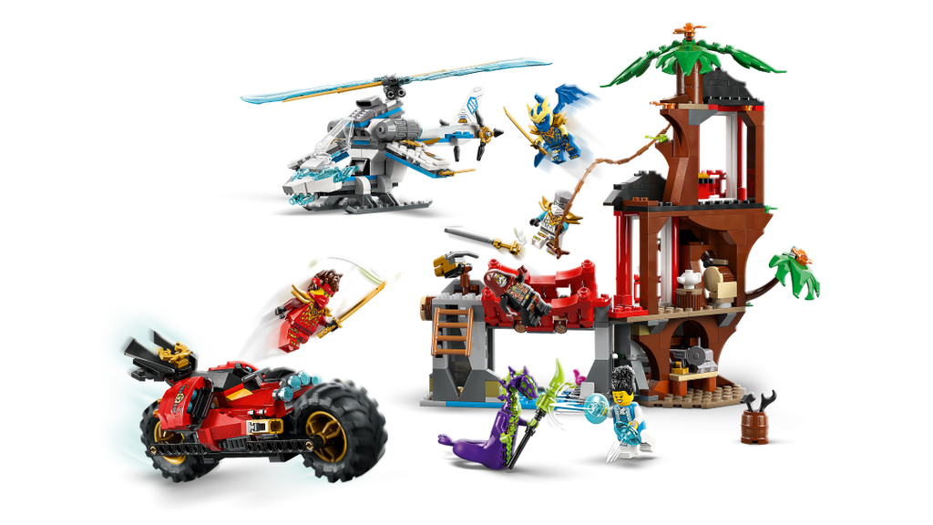 LEGO NINJAGO Ninja Vehicle Tree House Battle | 71857