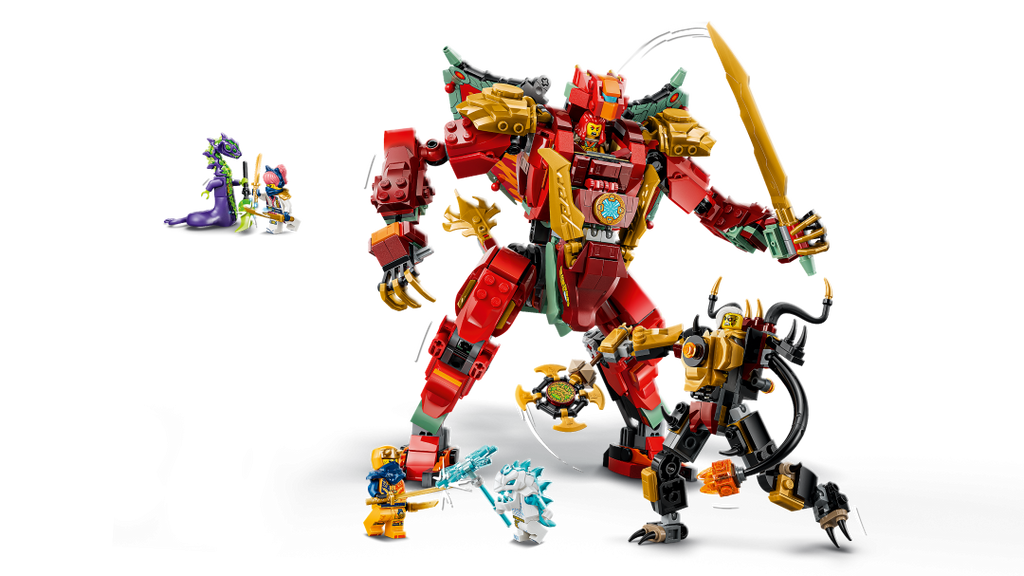 LEGO NINJAGO Wyldfyre's Transforming Dragon Mech | 71868
