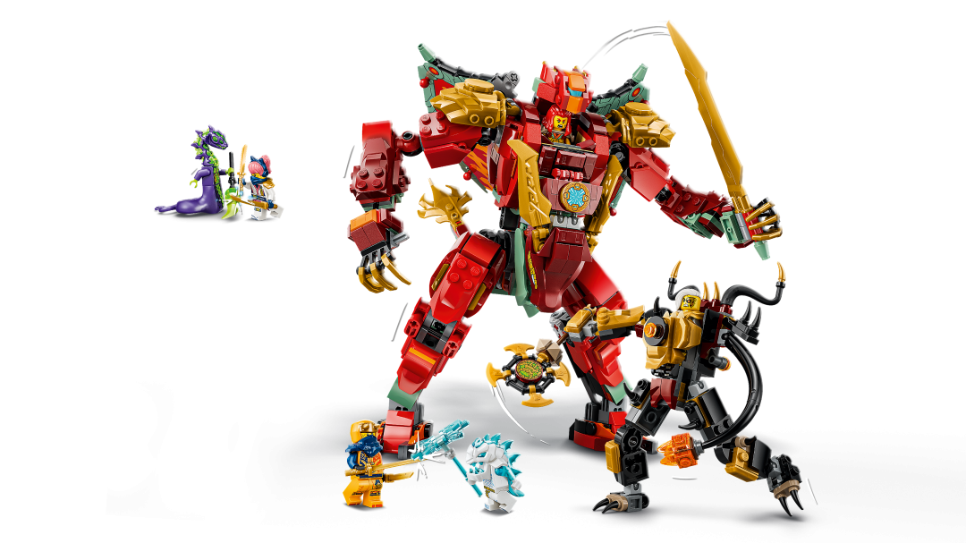 LEGO NINJAGO Wyldfyre's Transforming Dragon Mech | 71868