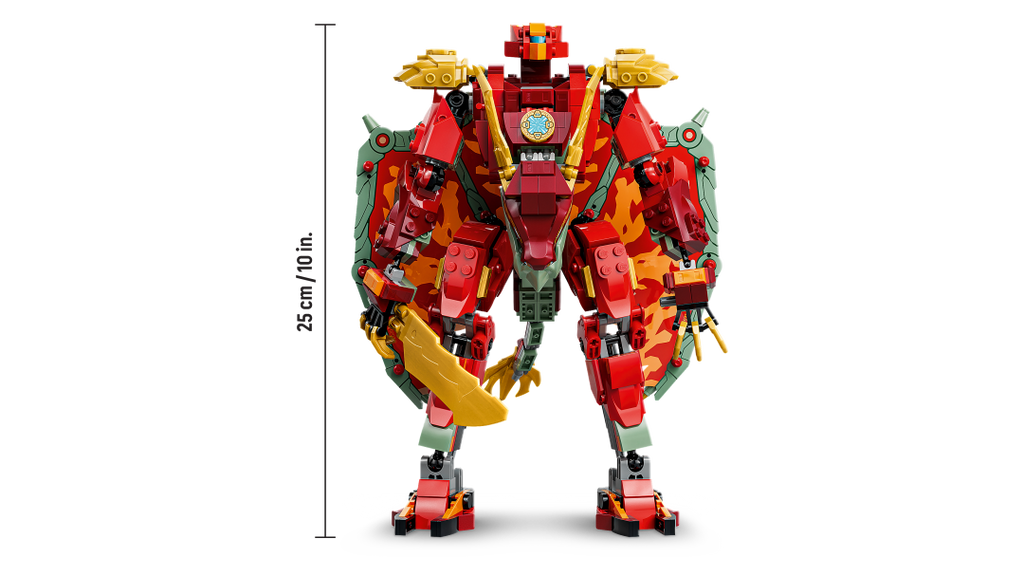 LEGO NINJAGO Wyldfyre's Transforming Dragon Mech | 71868
