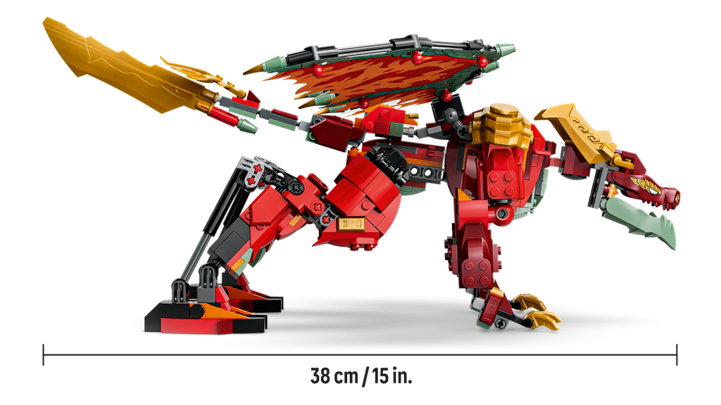 LEGO NINJAGO Wyldfyre's Transforming Dragon Mech | 71868