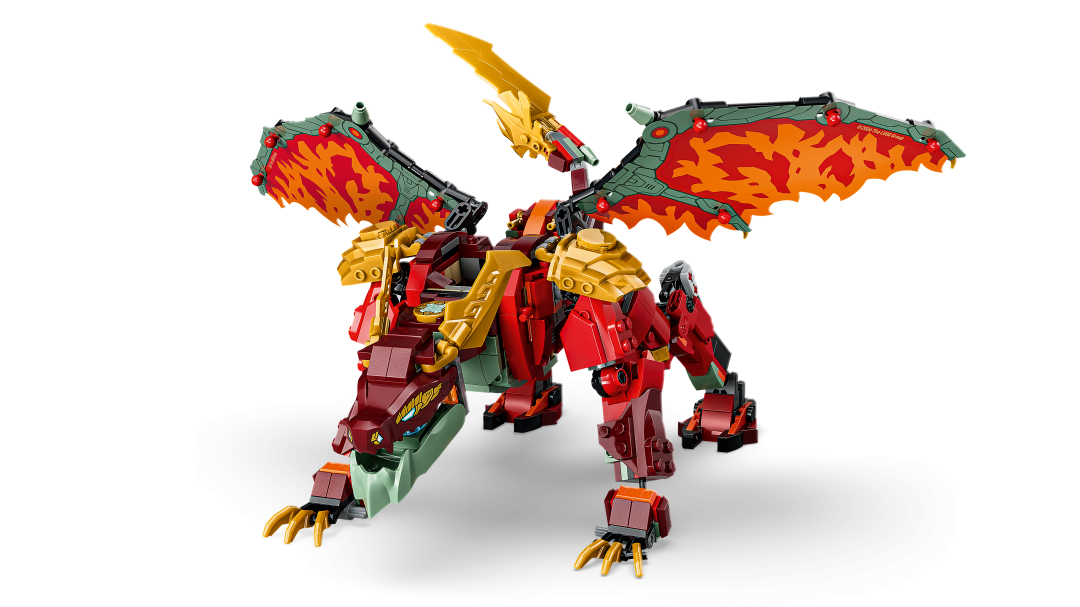 LEGO NINJAGO Wyldfyre's Transforming Dragon Mech | 71868