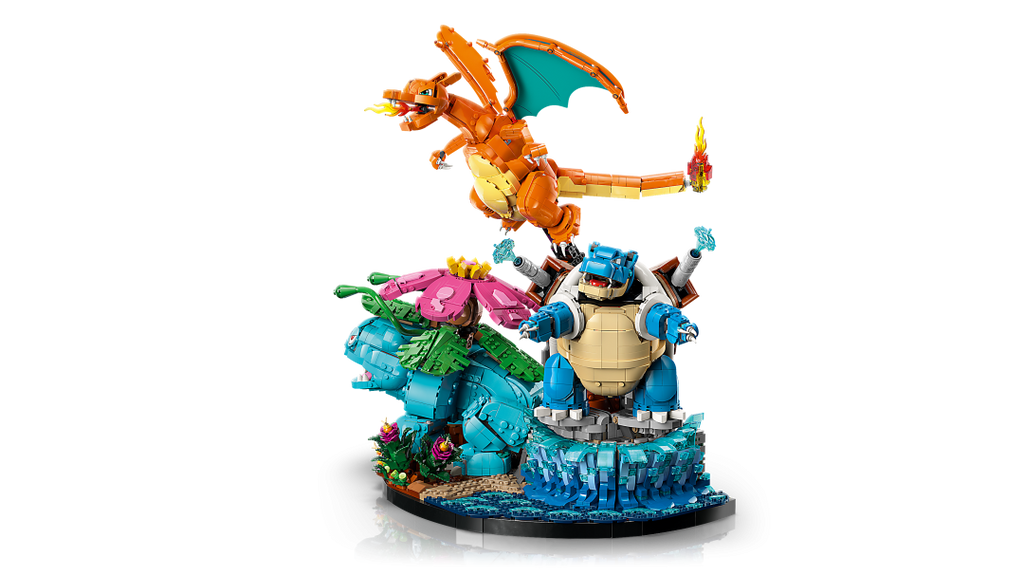 LEGO Pokémon Venusaur, Charizard and Blastoise | 72153