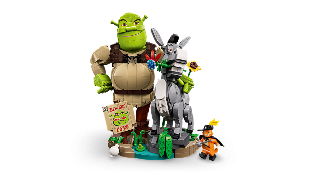 LEGO Icons Shrek, Donkey & Puss in Boots | 72423