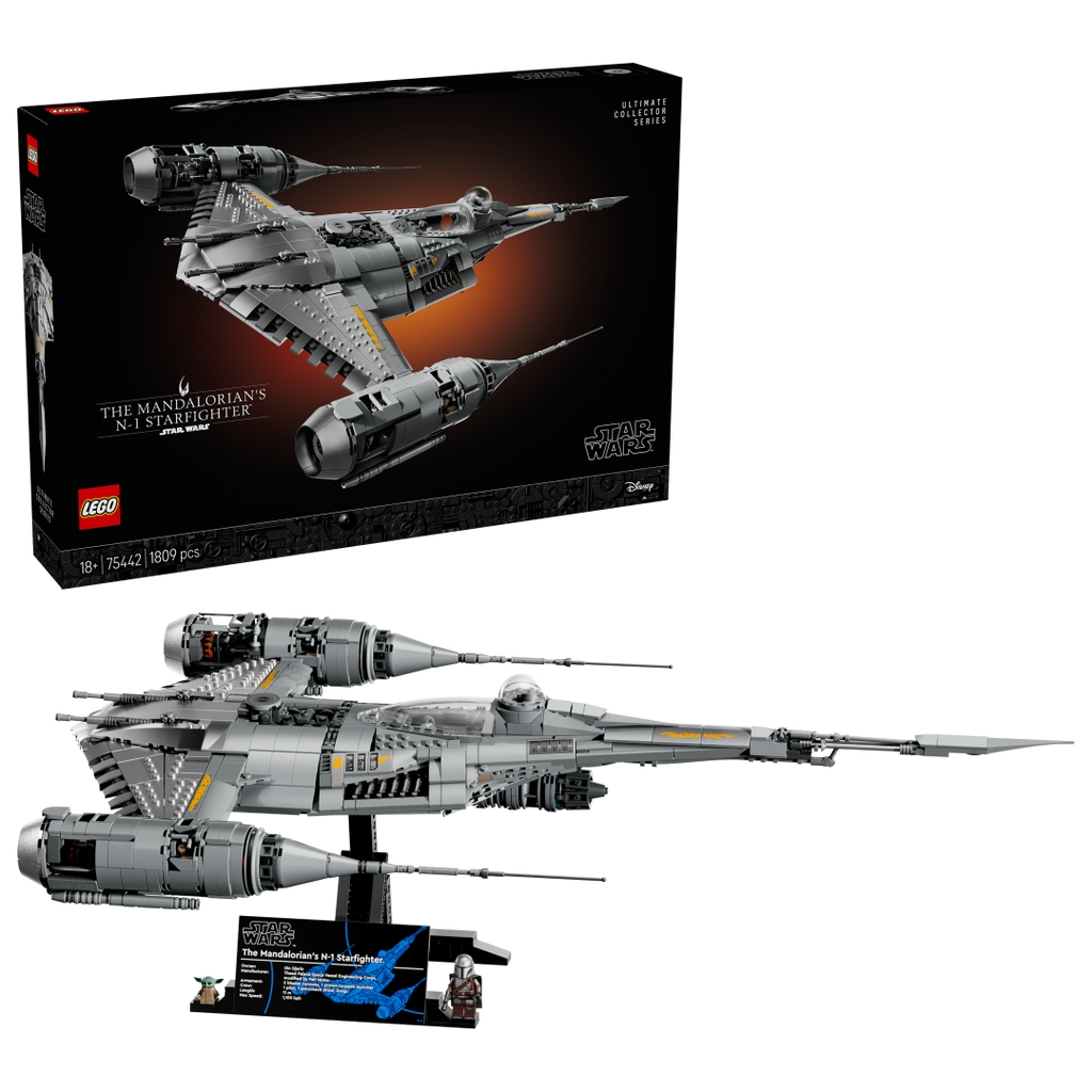 LEGO Star Wars The Mandalorian's N-1 Starfighter | 75442