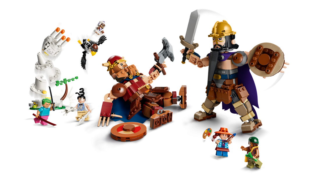LEGO One Piece Dorry vs. Brogy – Giants of Little Garden | 75644