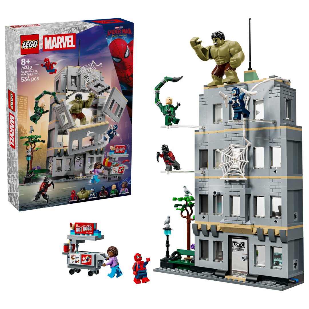 LEGO Marvel Spider-Man vs. Hulk Epic Clash | 76350