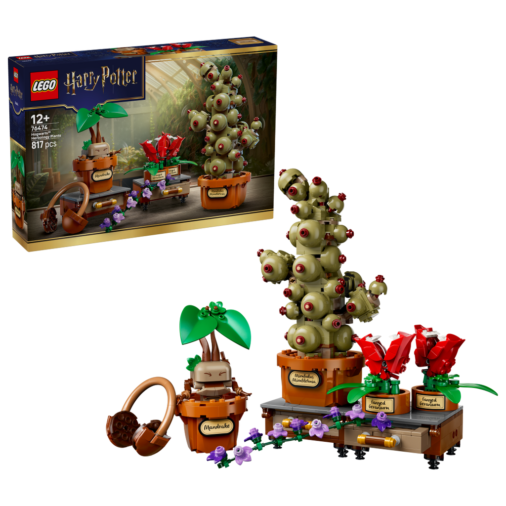 LEGO Harry Potter Hogwarts Herbology Plants | 76474