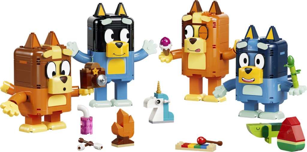 LEGO Bluey Brick-Built Bluey Family | 11217