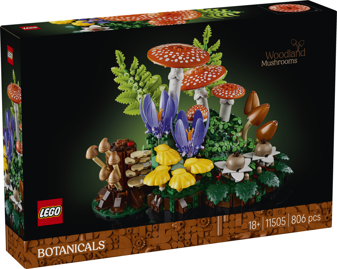 LEGO Botanicals Woodland Mushrooms | 11505