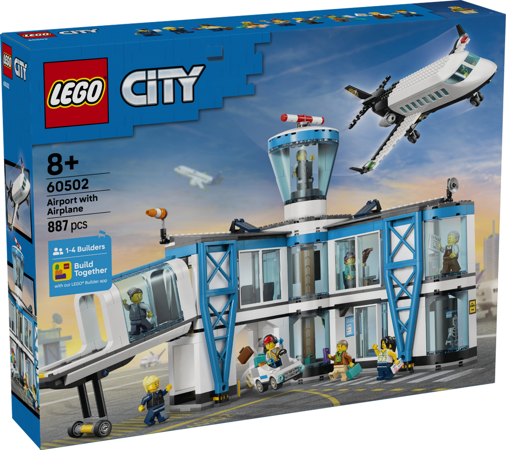 LEGO City Airport with Airplane | 60502