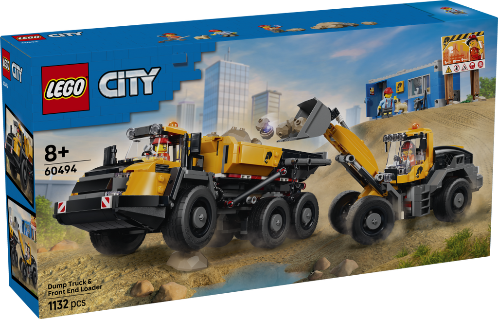LEGO City Dump Truck & Front End Loader | 60494