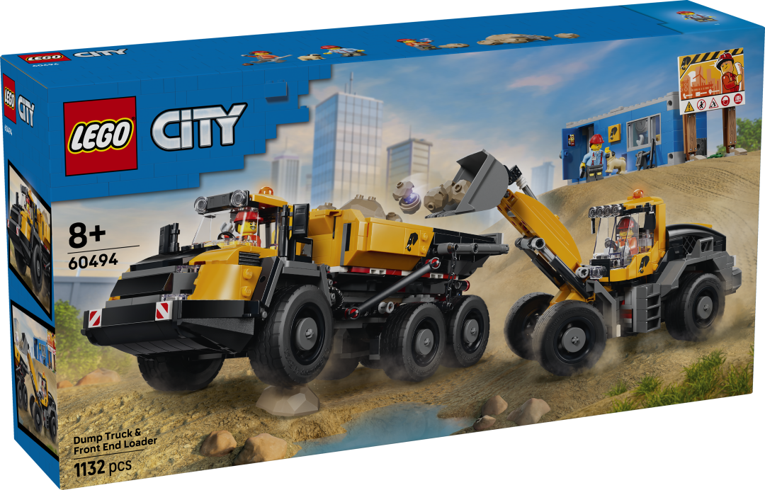 LEGO City Dump Truck & Front End Loader | 60494