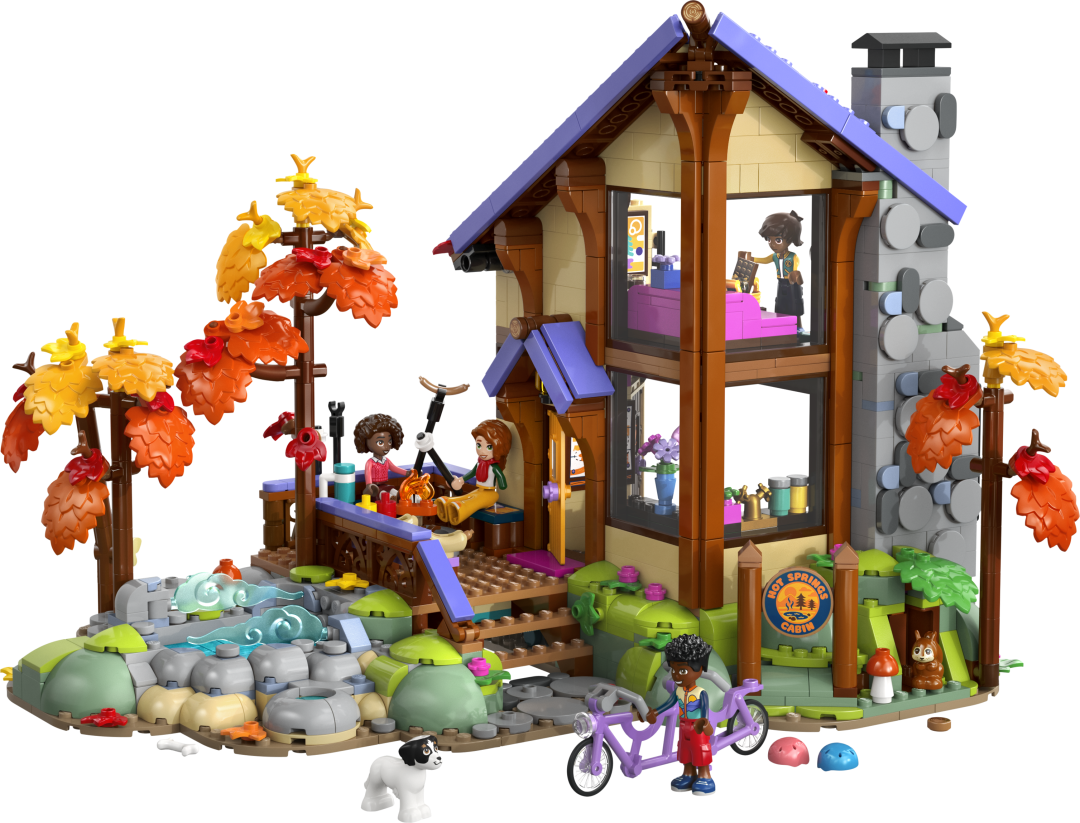 LEGO Friends Cozy Fall Forest Cabin | 42705