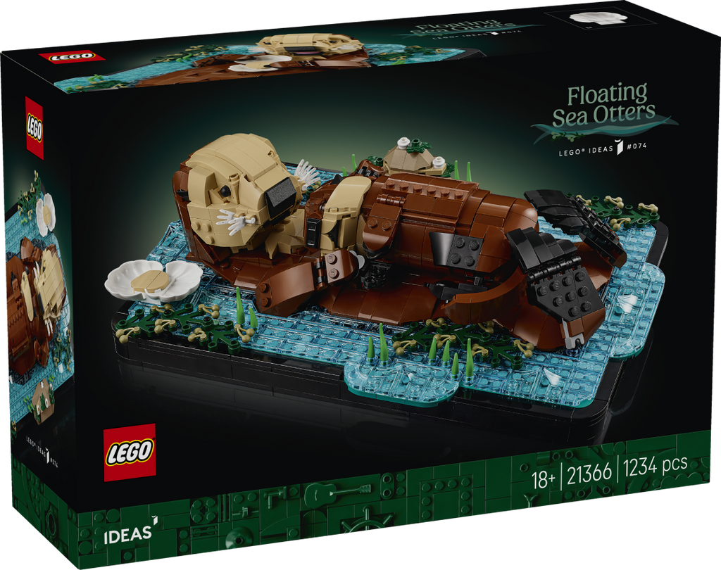 LEGO Ideas Floating Sea Otters | 21366