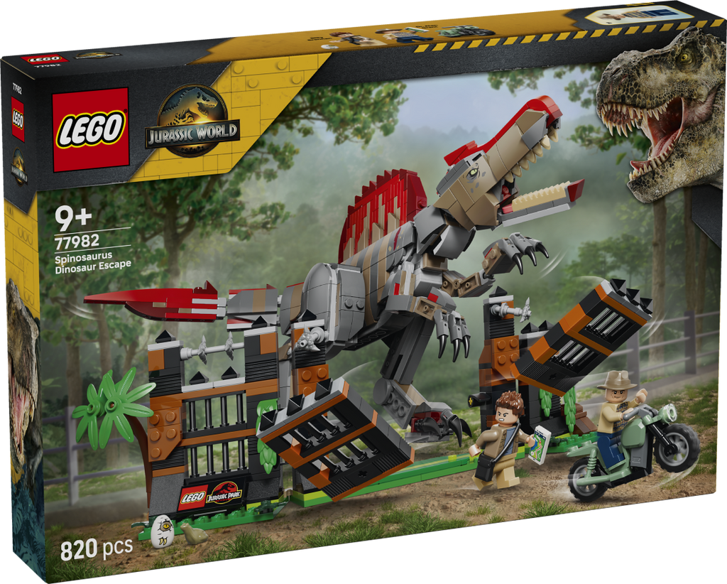 LEGO Jurassic World Spinosaurus Dinosaur Escape | 77982