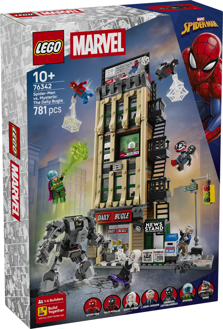 LEGO Marvel Spider-Man vs. Mysterio: The Daily Bugle | 76342