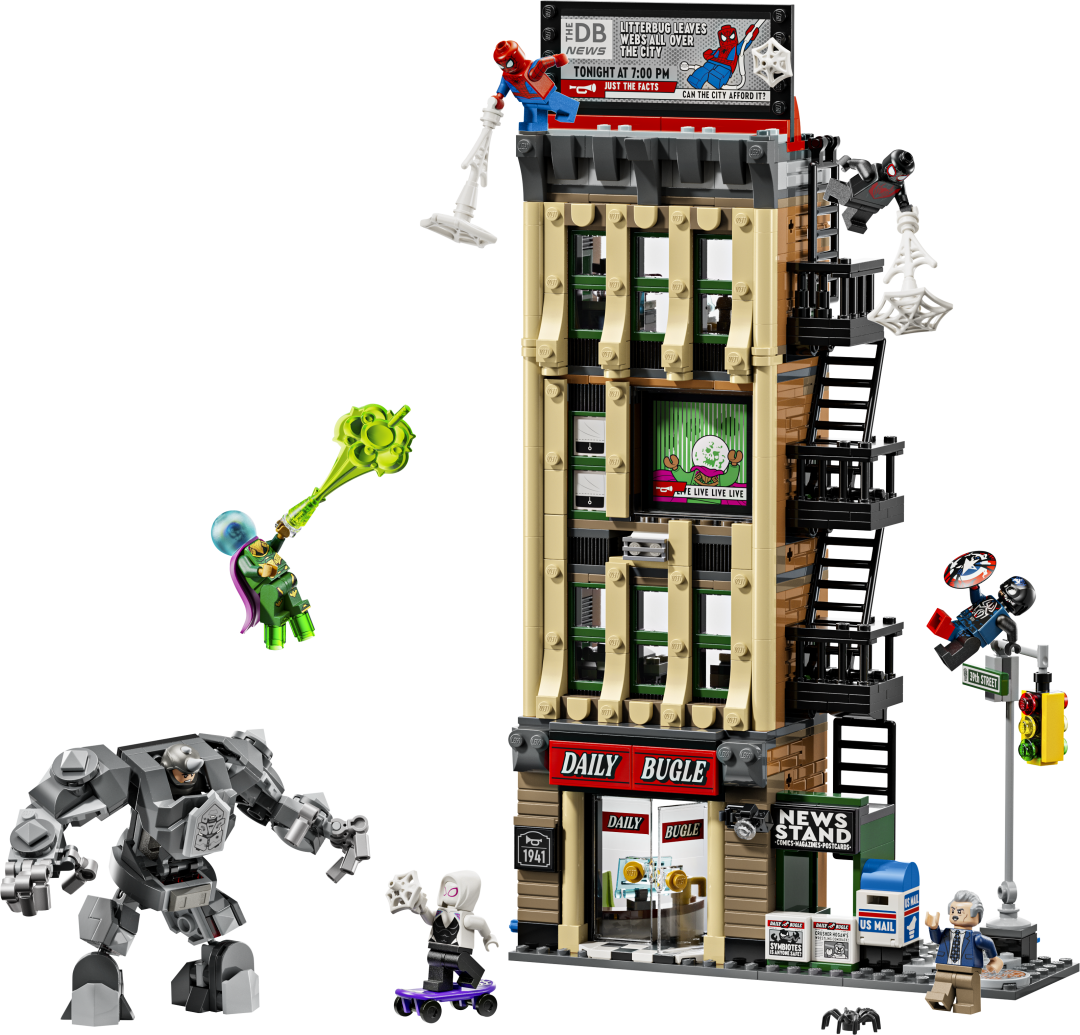 LEGO Marvel Spider-Man vs. Mysterio: The Daily Bugle | 76342