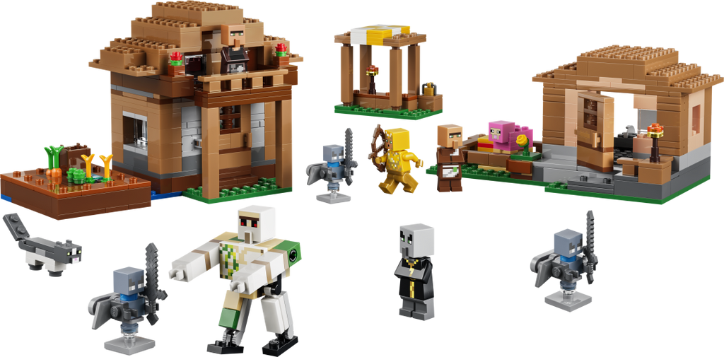 LEGO Minecraft Evoker Village Attack | 21596