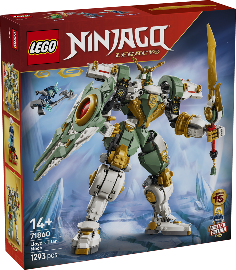 LEGO NINJAGO Lloyd's Titan Mech 15th Anniversary | 71860
