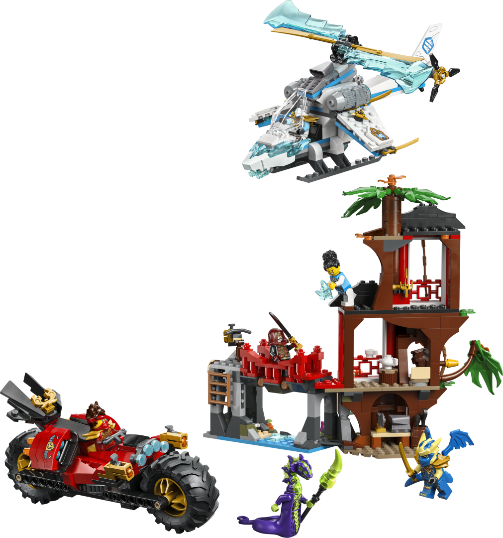 LEGO NINJAGO Ninja Vehicle Tree House Battle | 71857