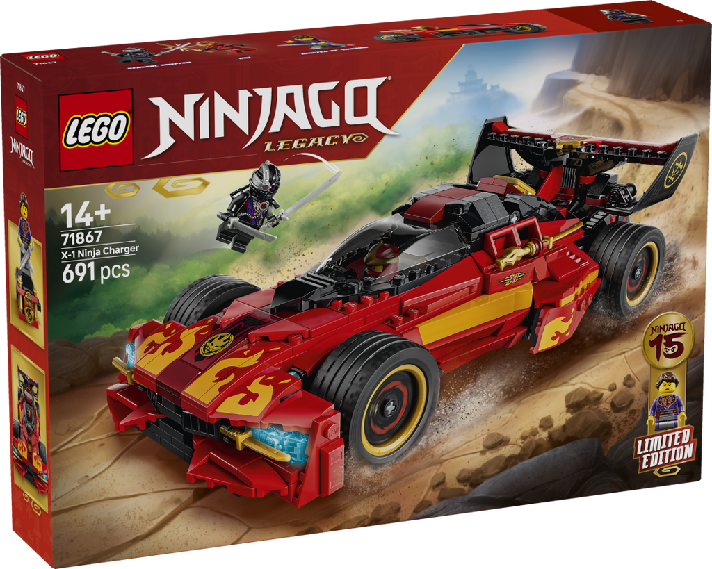 LEGO NINJAGO X-1 Ninja Charger 15th Anniversary | 71867