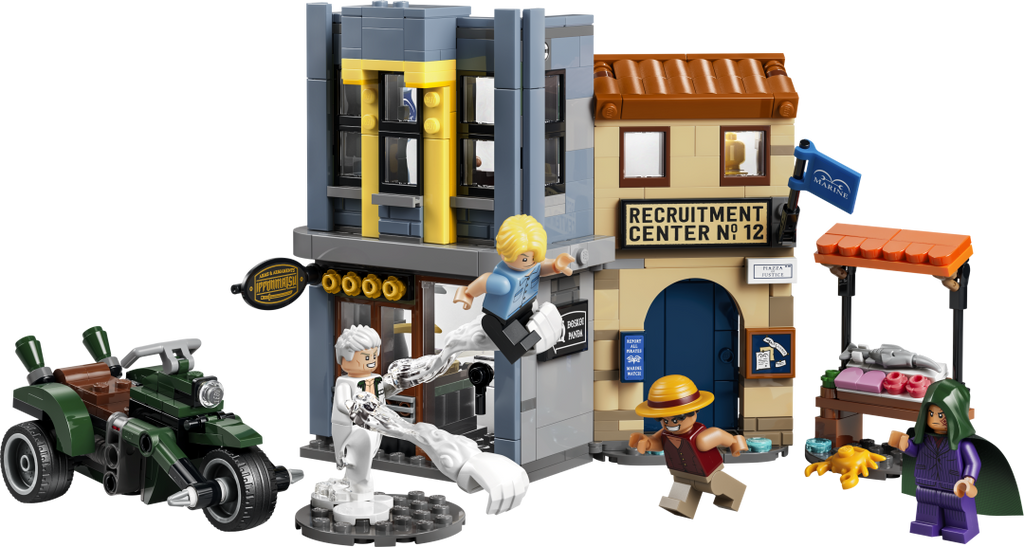 LEGO One Piece Showdown with Captain Smoker | 75642