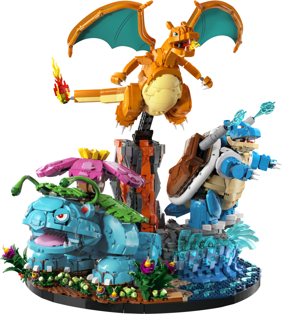 LEGO Pokémon Venusaur, Charizard and Blastoise | 72153