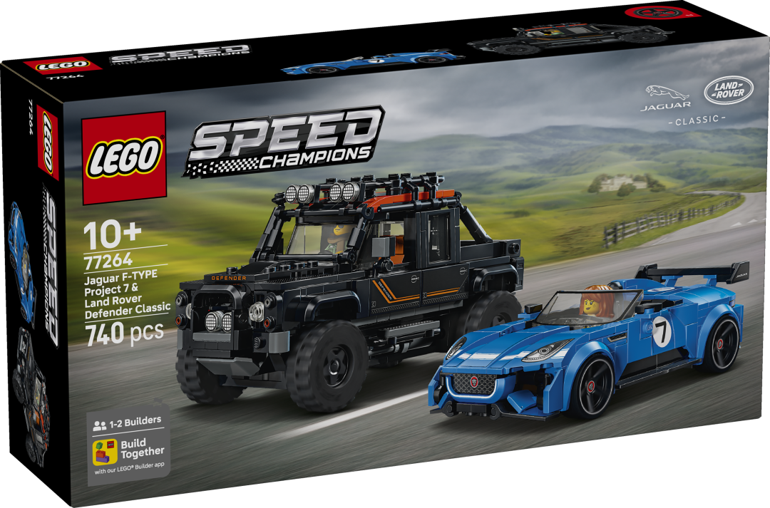 LEGO Speed Champions Jaguar Project 7 & Land Rover Defender | 77264