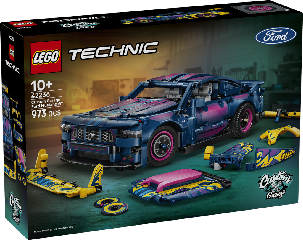 LEGO Technic Custom Garage Ford Mustang GT Car | 42236