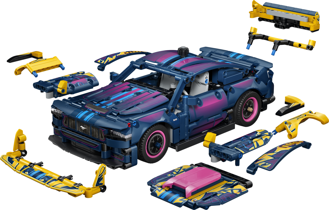 LEGO Technic Custom Garage Ford Mustang GT Car | 42236