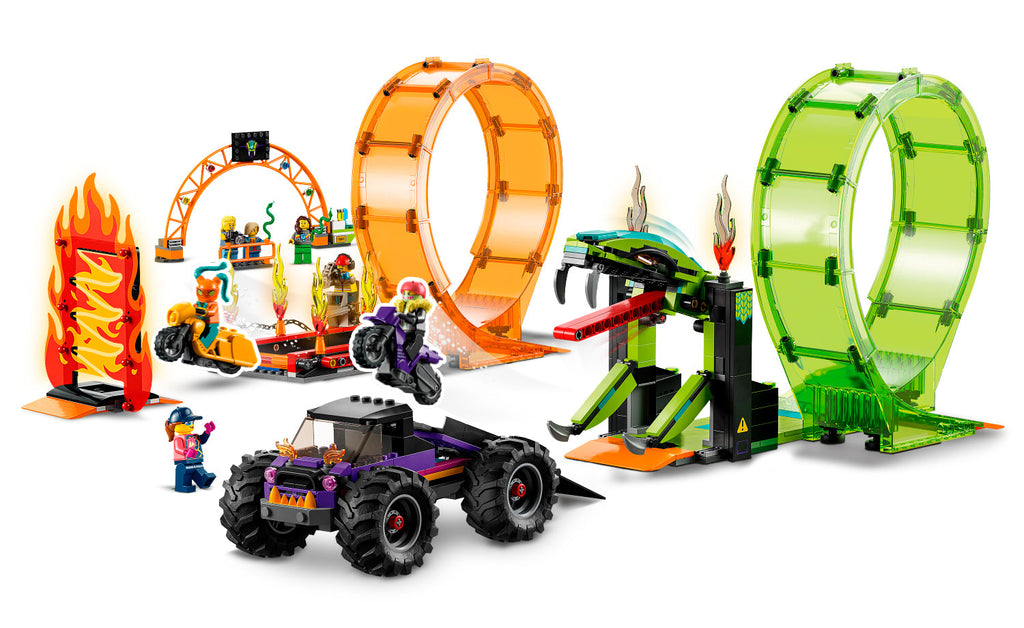 LEGO City Double Loop Stunt Arena | 60339