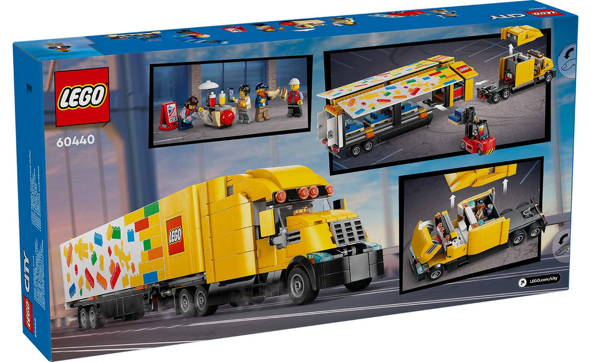 LEGO CITY Yellow Delivery Truck | 60440