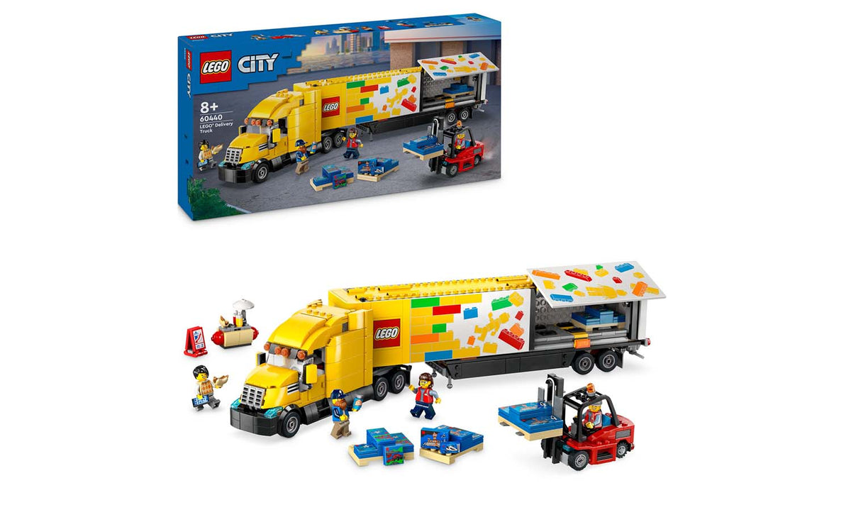 LEGO CITY Yellow Delivery Truck | 60440