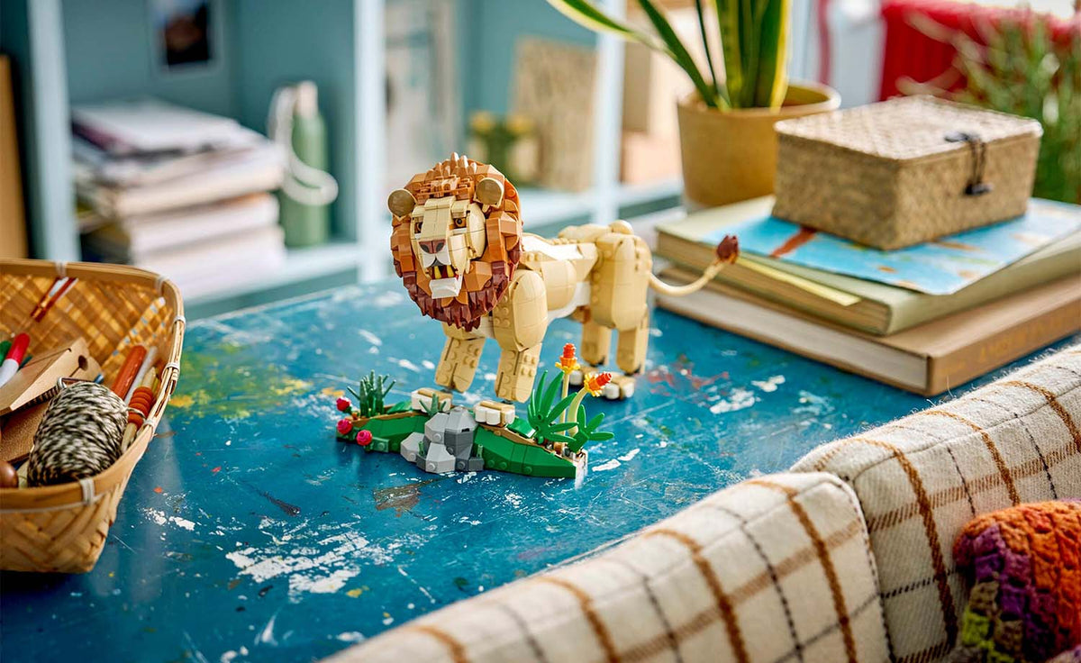 LEGO Creator 3-in-1 Wild Animals: Majestic Lion | 31386