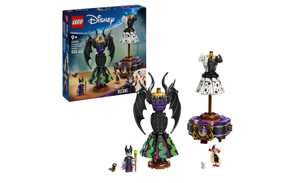 LEGO Disney Maleficent's and Cruella De Vil's Dresses | 43262